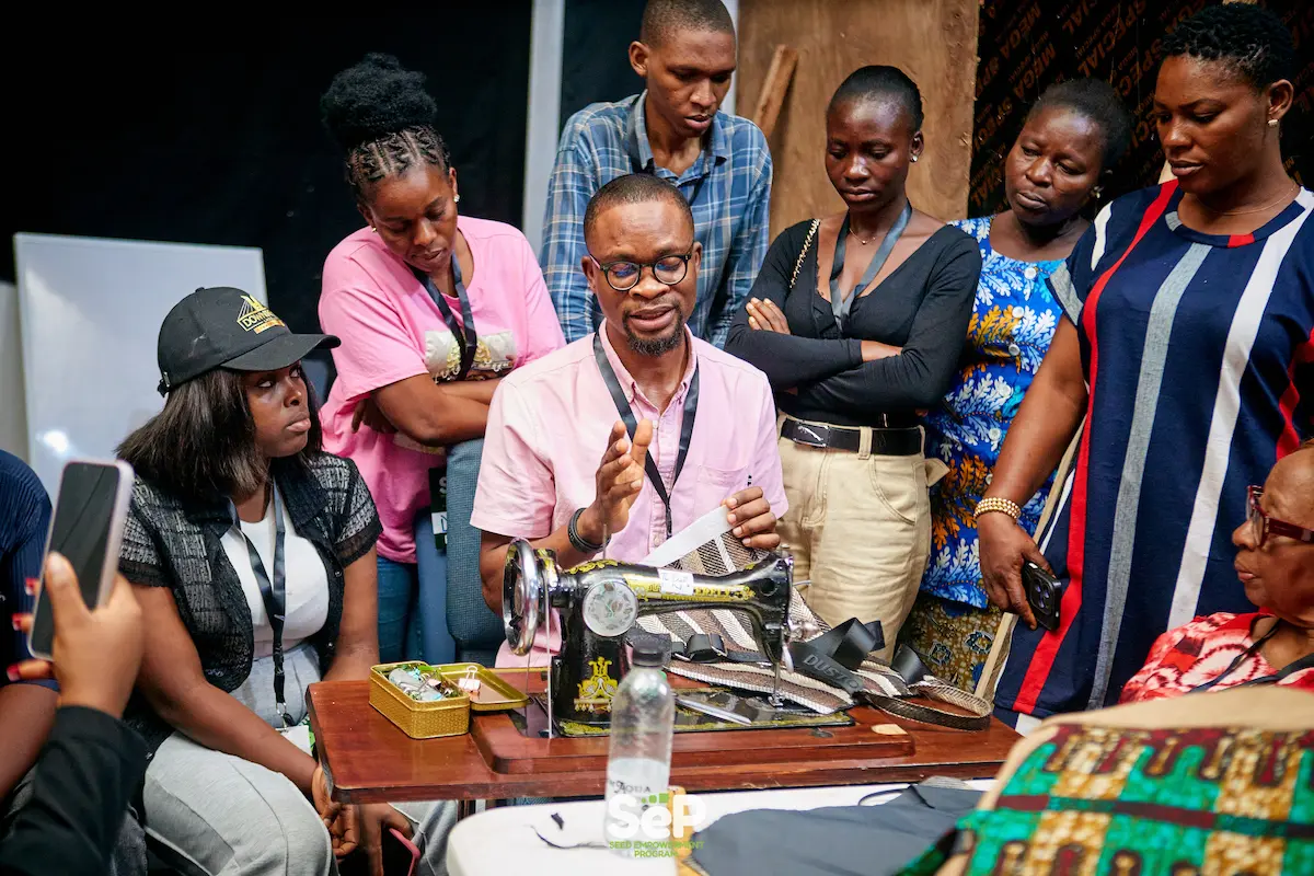 Bag Making skill track at SEP 2025
