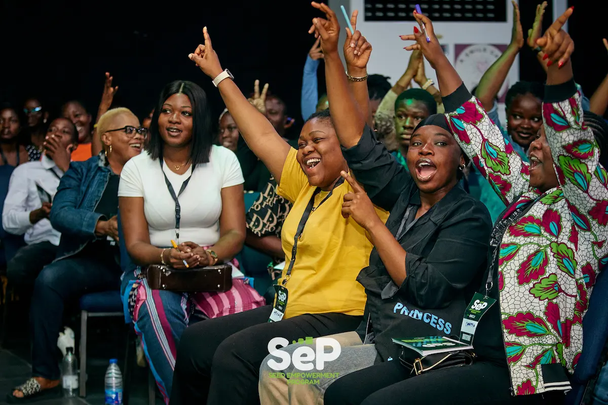 Audience jubilating at SEP 2025